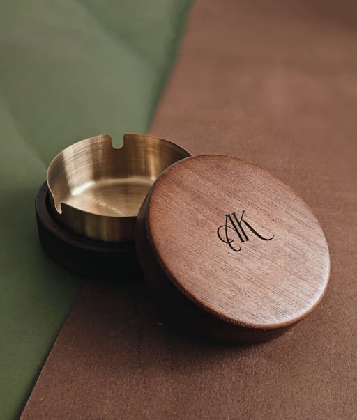 Engraved Ashtray